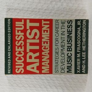 Successful Artist Management vintage text book
